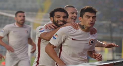 صلاح يبحث مع روما في "الدربي" عن انتصار يقربه من نهائي الكأس 